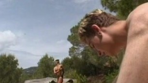 Hot Guy Outdoor Ass Drilled