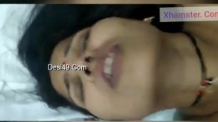 Desi bhabi affiar with lover blowjob and hard fuck in hotel