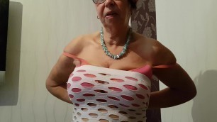 MATURE REDHEAD GRANNY TOLD WHAT TO DO - ANNA FROM MANCHESTER