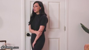 Eliza Ibarra Gets Caught By Roommate While Masturbating
