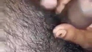 Very small dick desi husband blowjob by wife