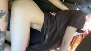 First Date Blowjob and Sex in Car with Hot Beauty