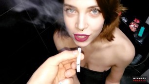 Bauty Stranger Girl In Club Toilet Sucked Dick For Cigaret And Give Fucked Her Wet Pussy